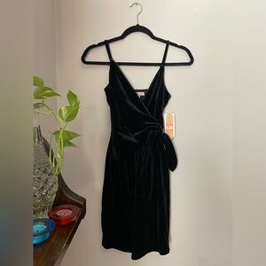 Black Velvet Dress - NWT GB Brand
